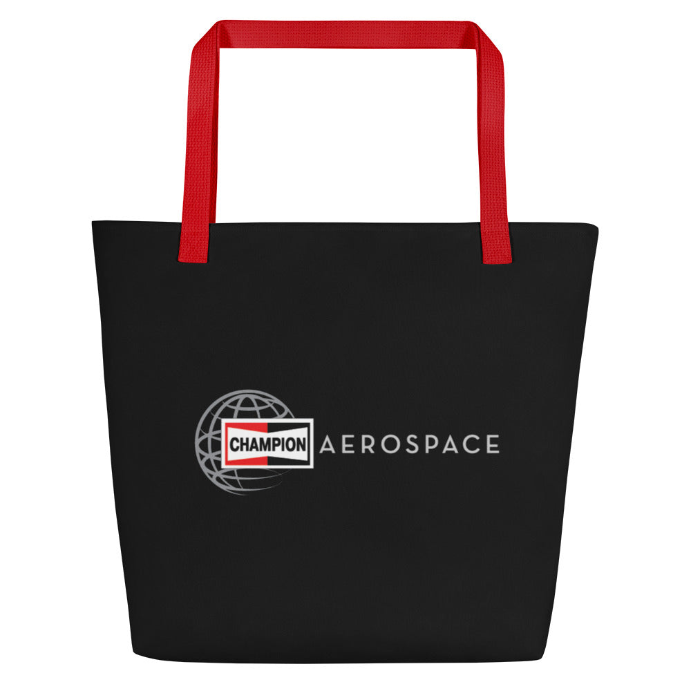 Champion Aerospace Logo Large Tote Bag