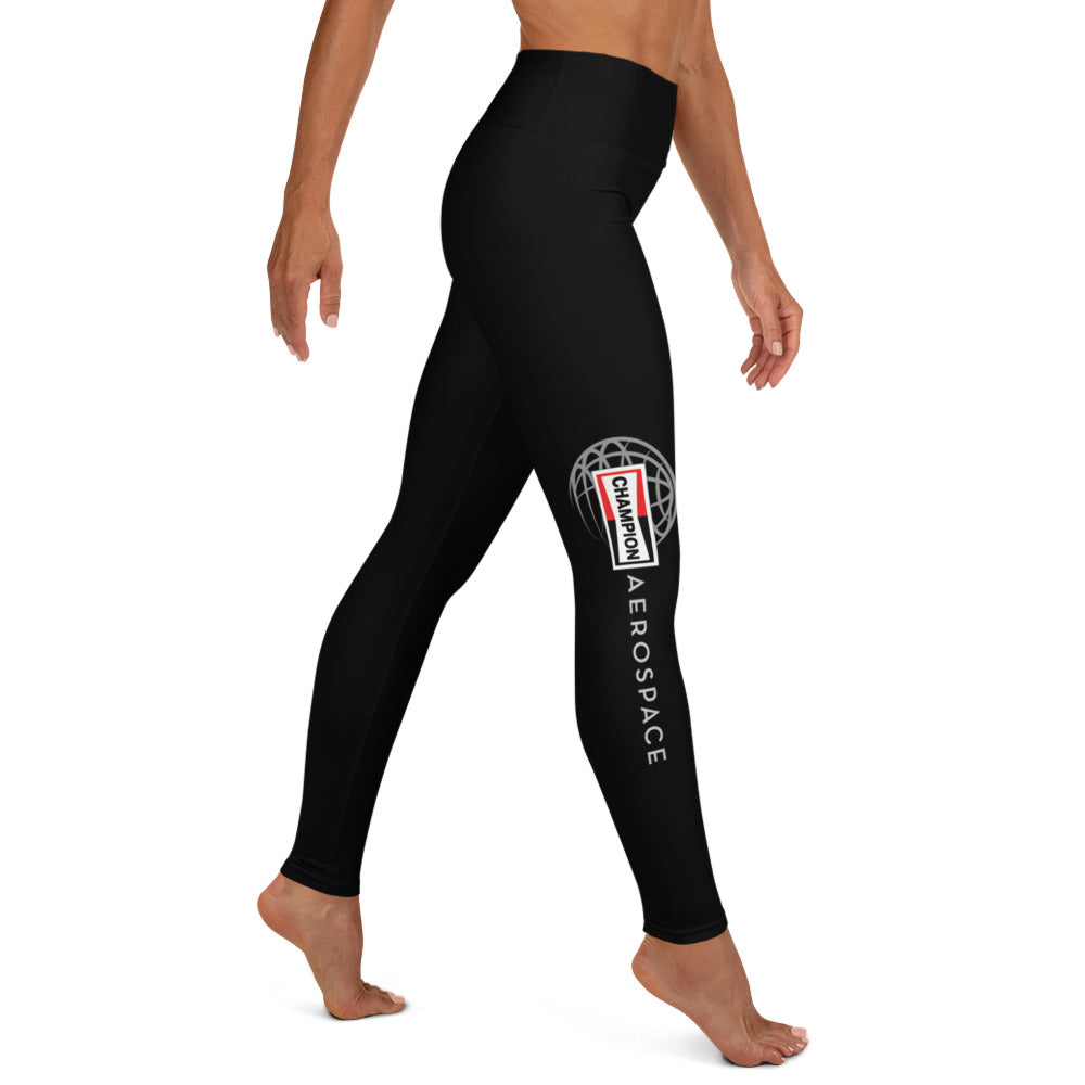Champion Aerospace Logo Yoga Leggings