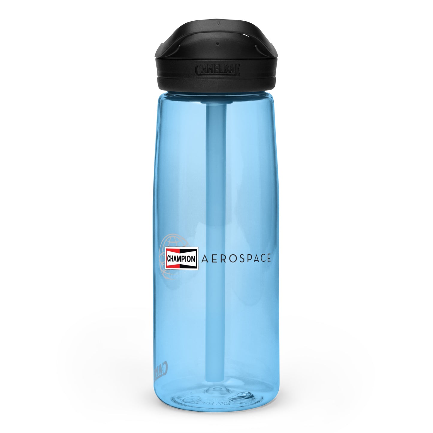 Champion Aerospace Logo Sports Water Bottle