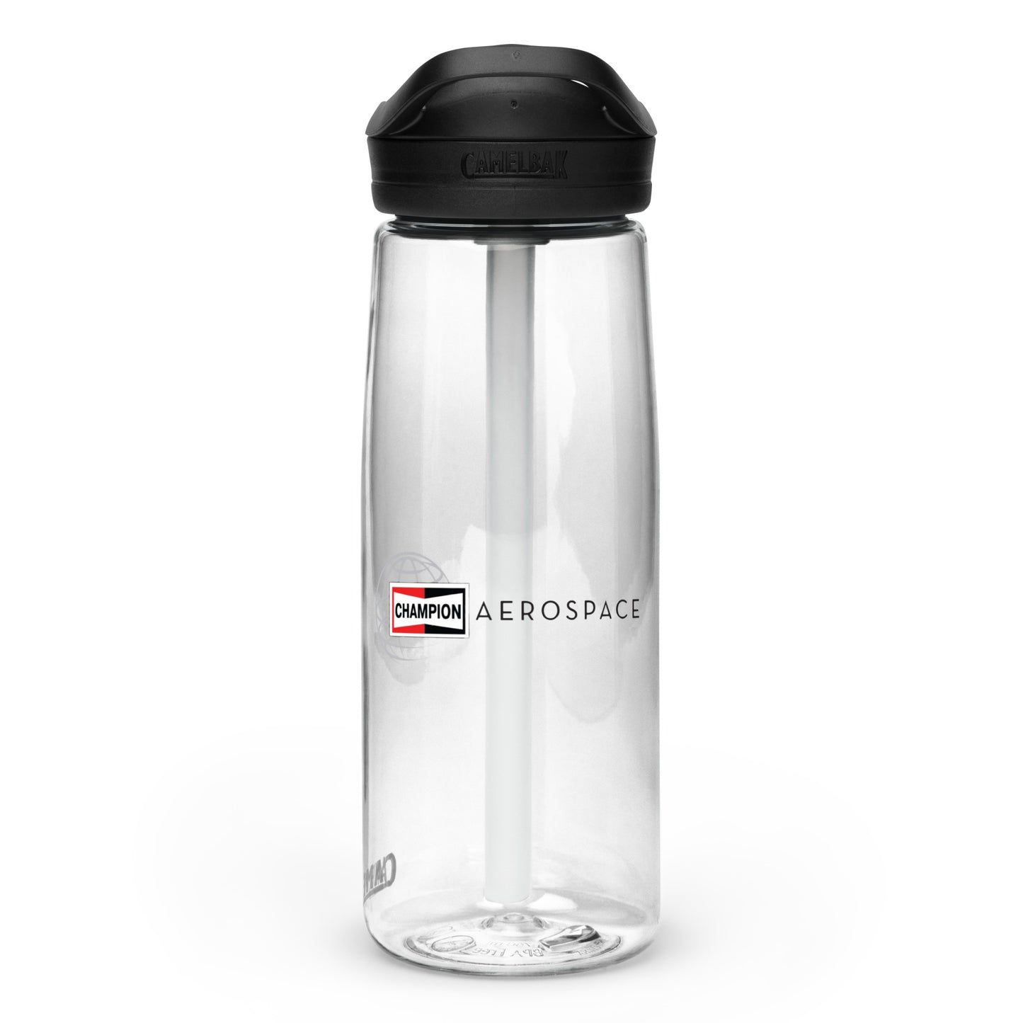 Champion Aerospace Logo Sports Water Bottle
