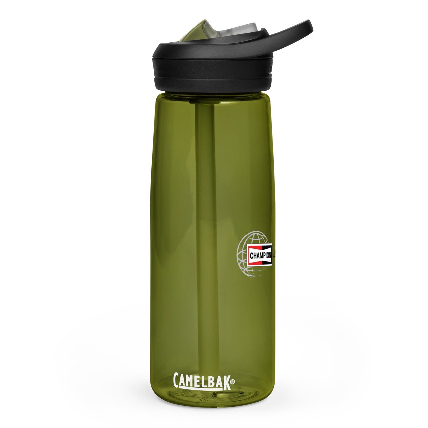 Champion Aerospace Logo Sports Water Bottle