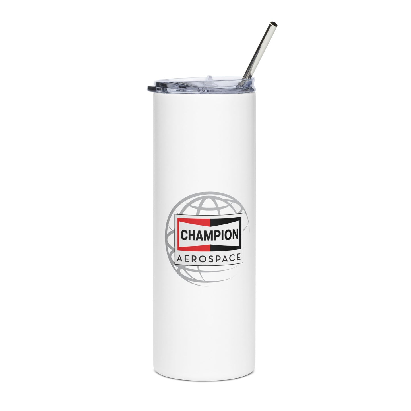 Champion Aerospace Vertical Logo Stainless Steel Tumbler