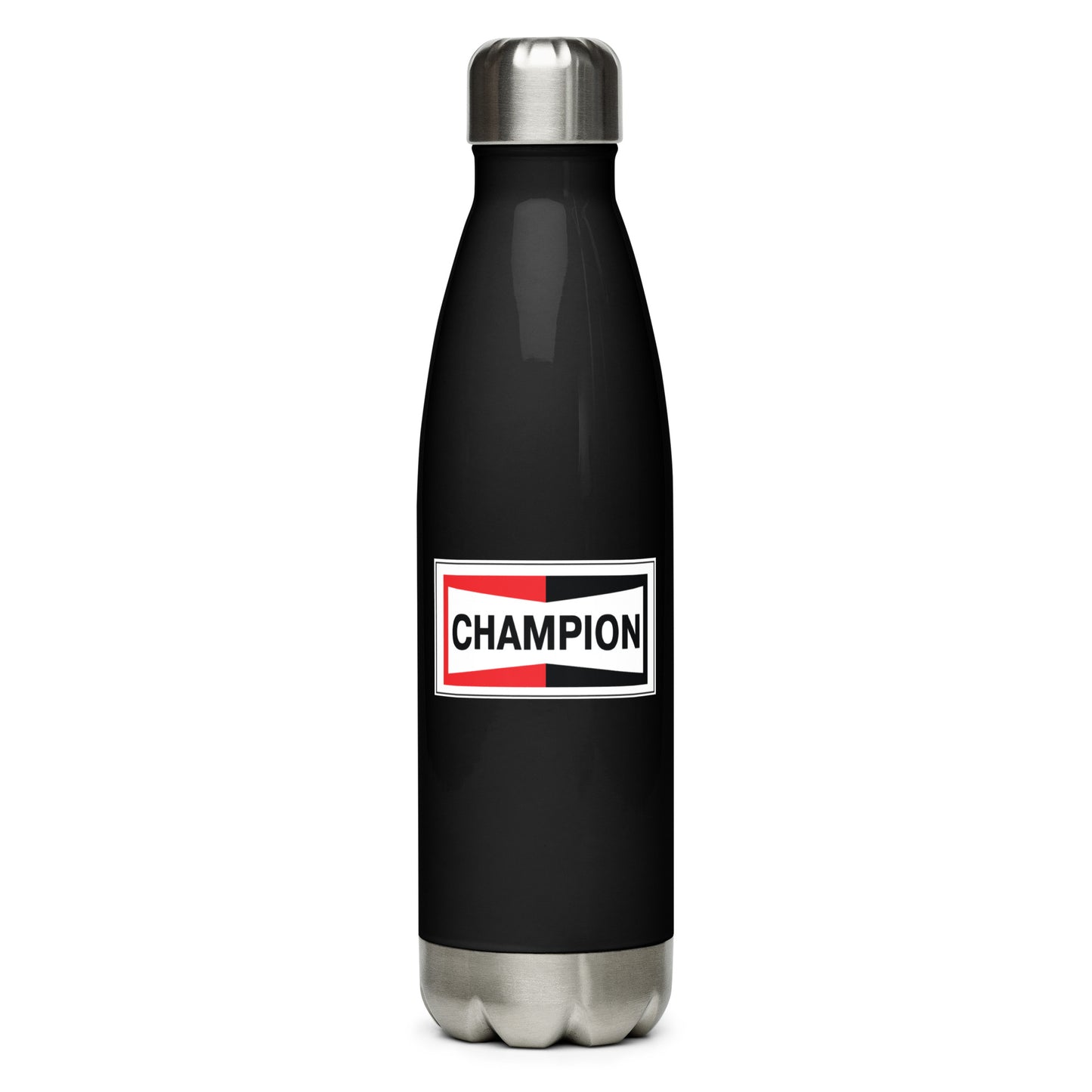 Champion Bowtie Stainless Steel Water Bottle