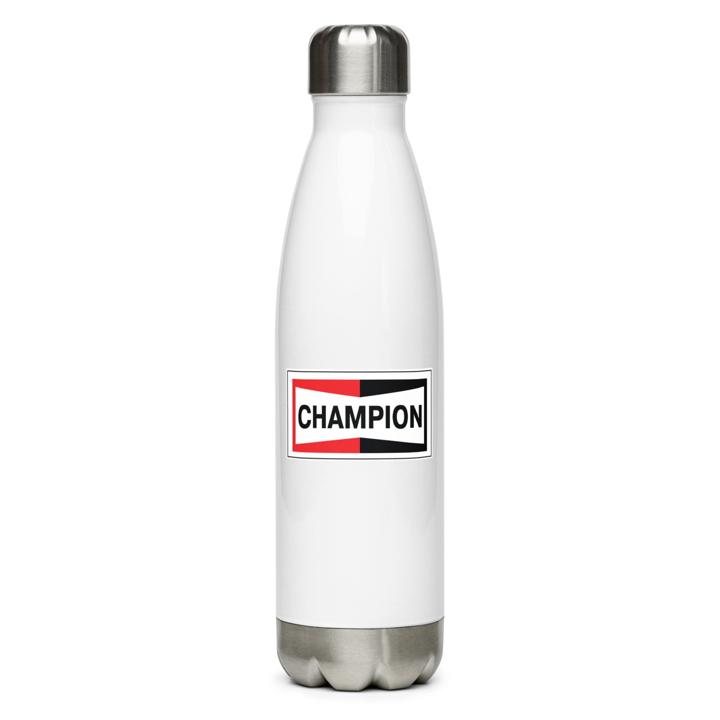 Champion Bowtie Stainless Steel Water Bottle