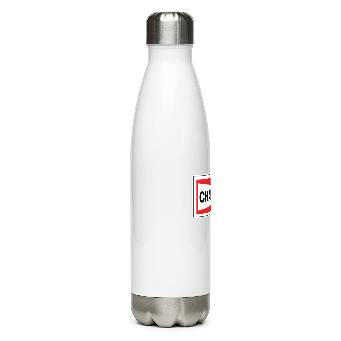 Champion Bowtie Stainless Steel Water Bottle
