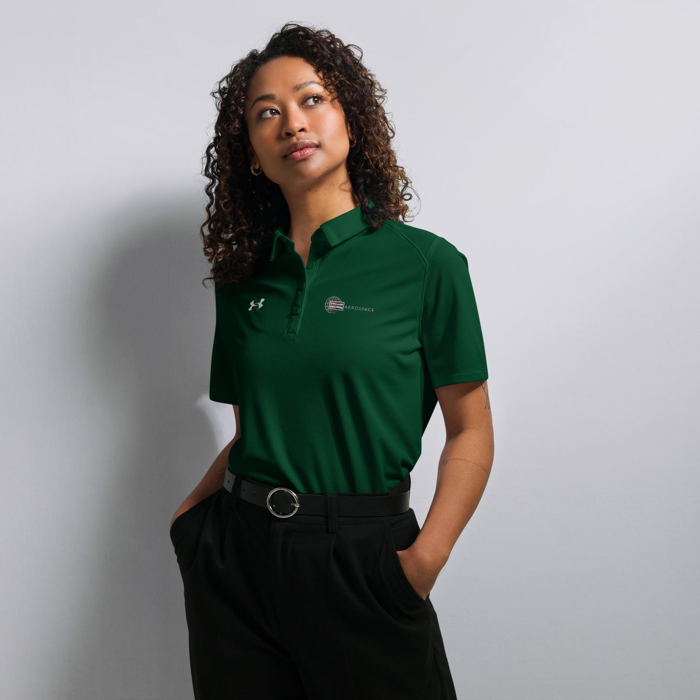 Champion Aerospace Logo Under Armour® Women’s Polo