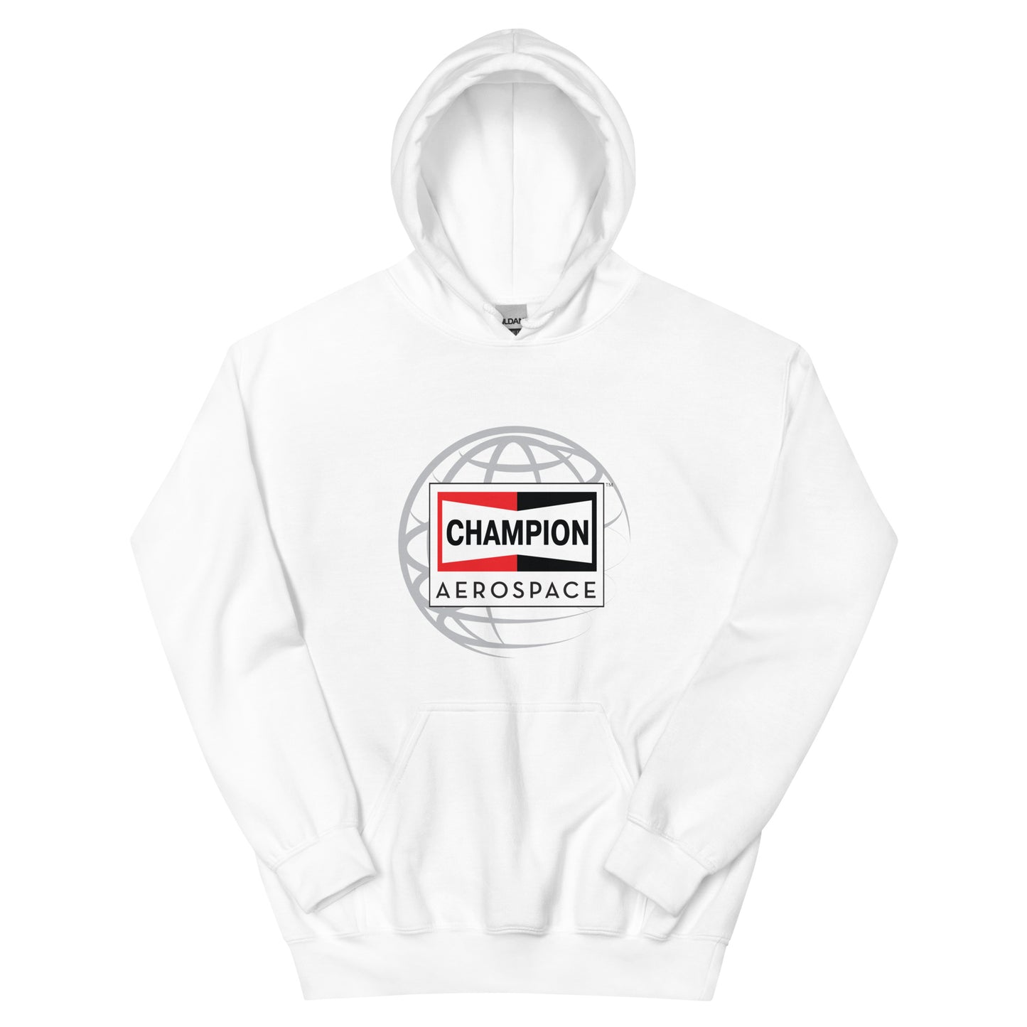 Champion Aerospace Vertical Logo Hoodie