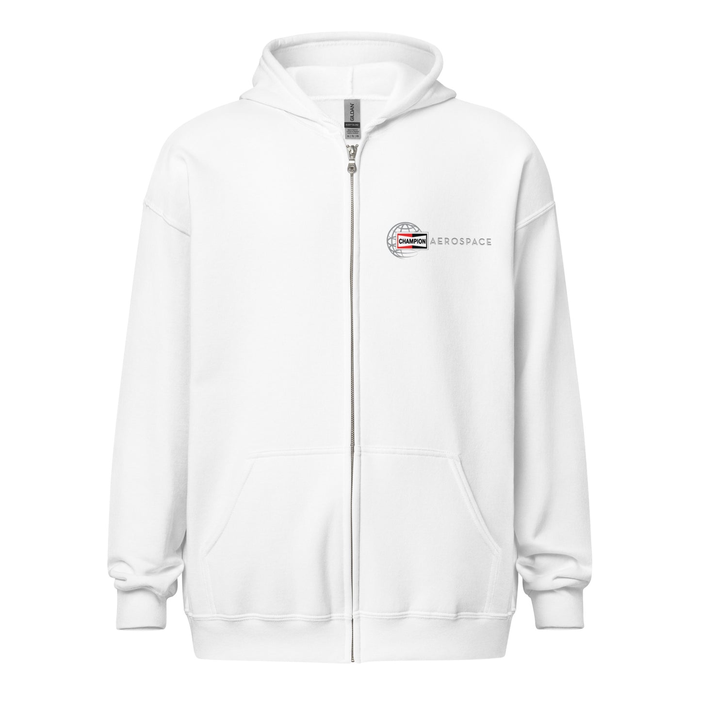 Champion Aerospace Logo Zip Hoodie