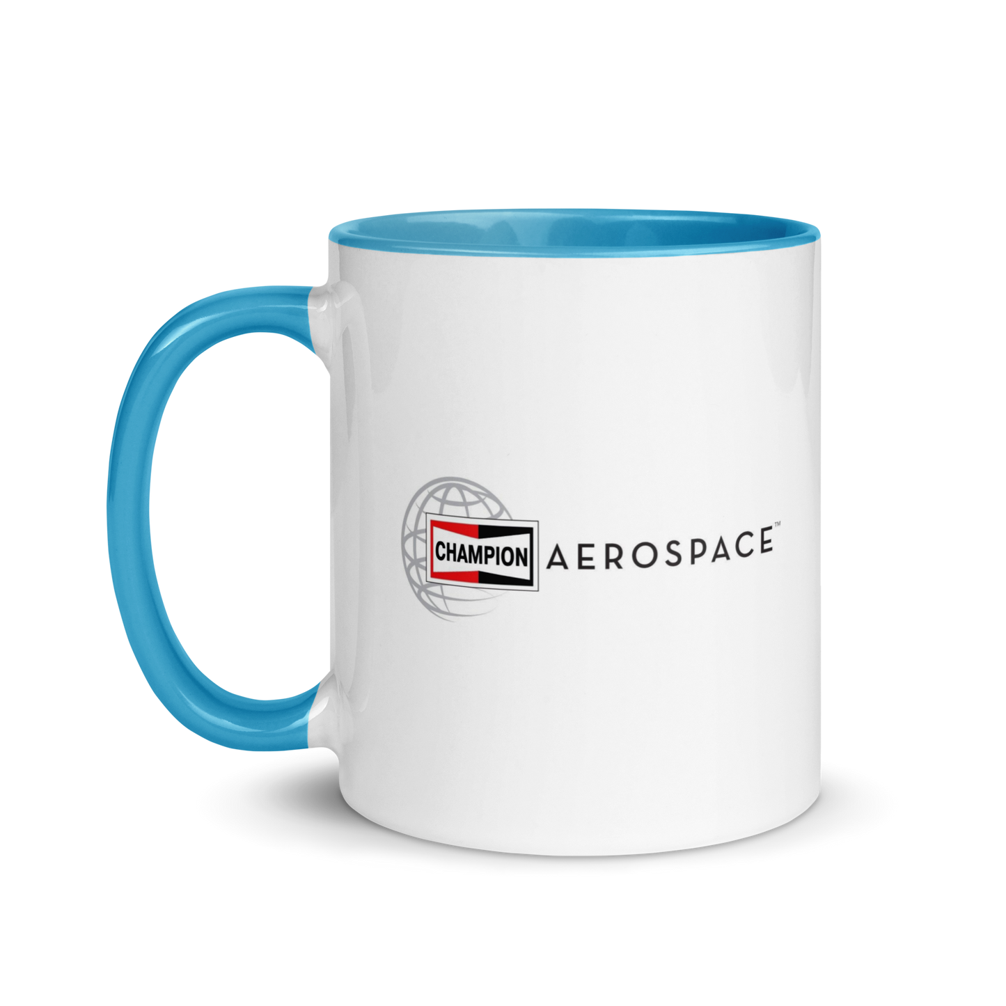 Champion Aerospace Logo Mug with Color Inside