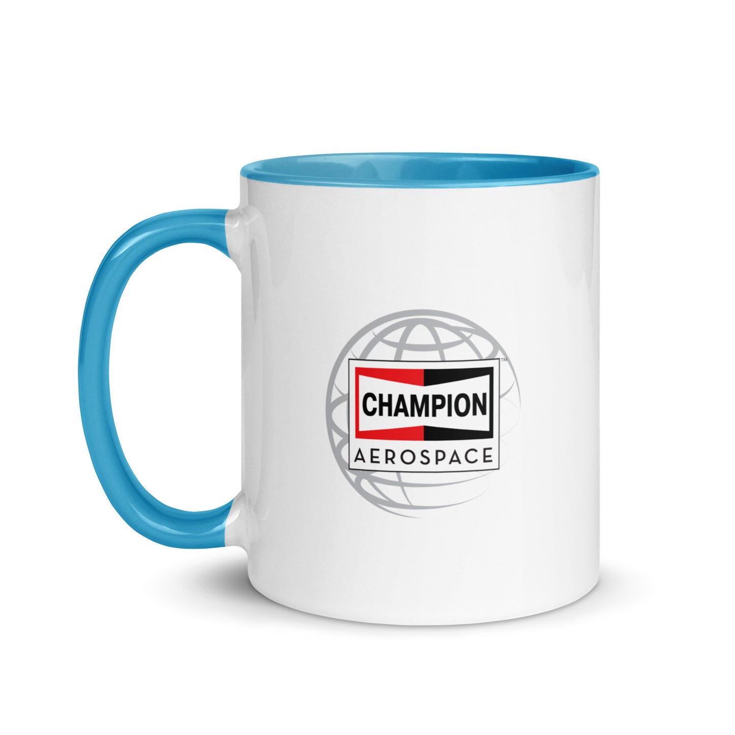 Champion Aerospace Vertical Logo Mug with Color Inside