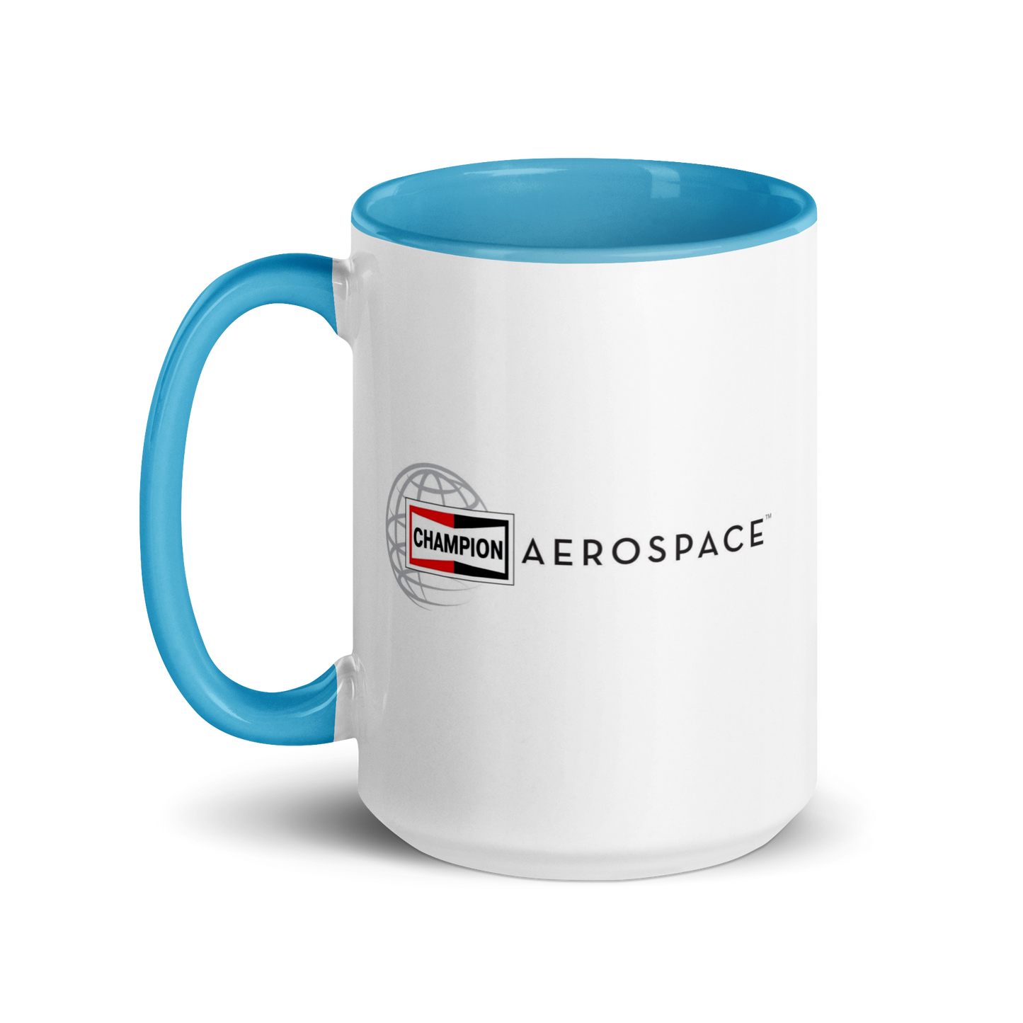 Champion Aerospace Logo Mug with Color Inside
