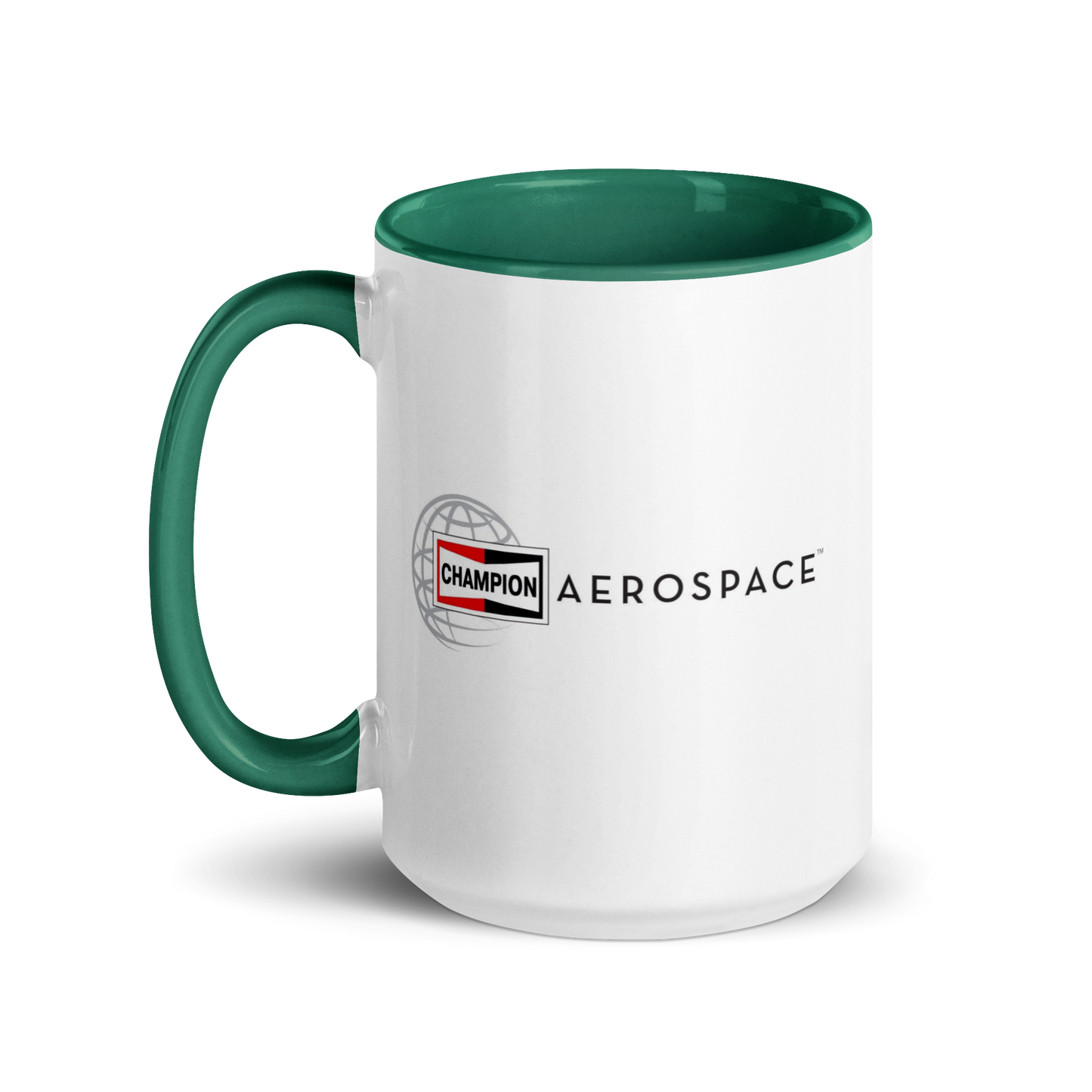 Champion Aerospace Logo Mug with Color Inside