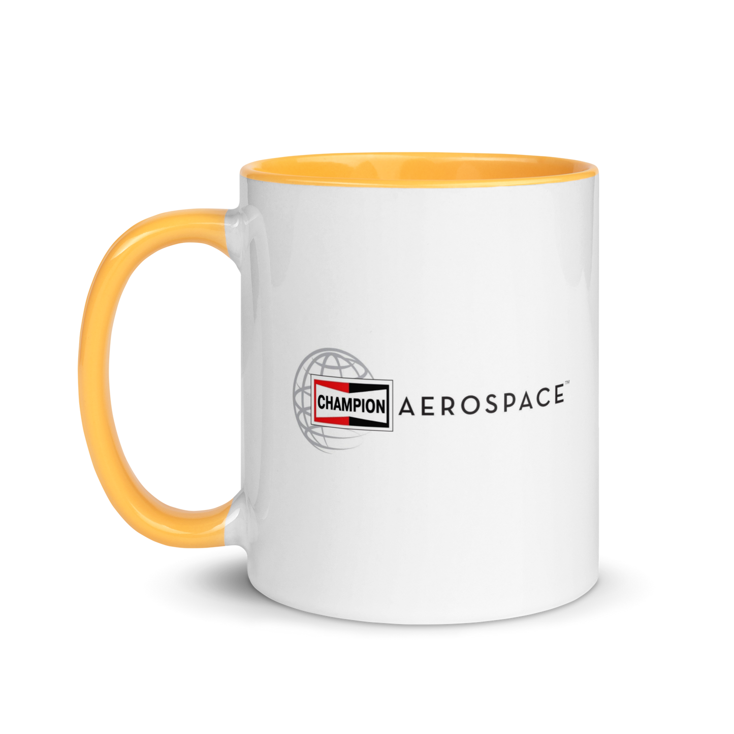 Champion Aerospace Logo Mug with Color Inside