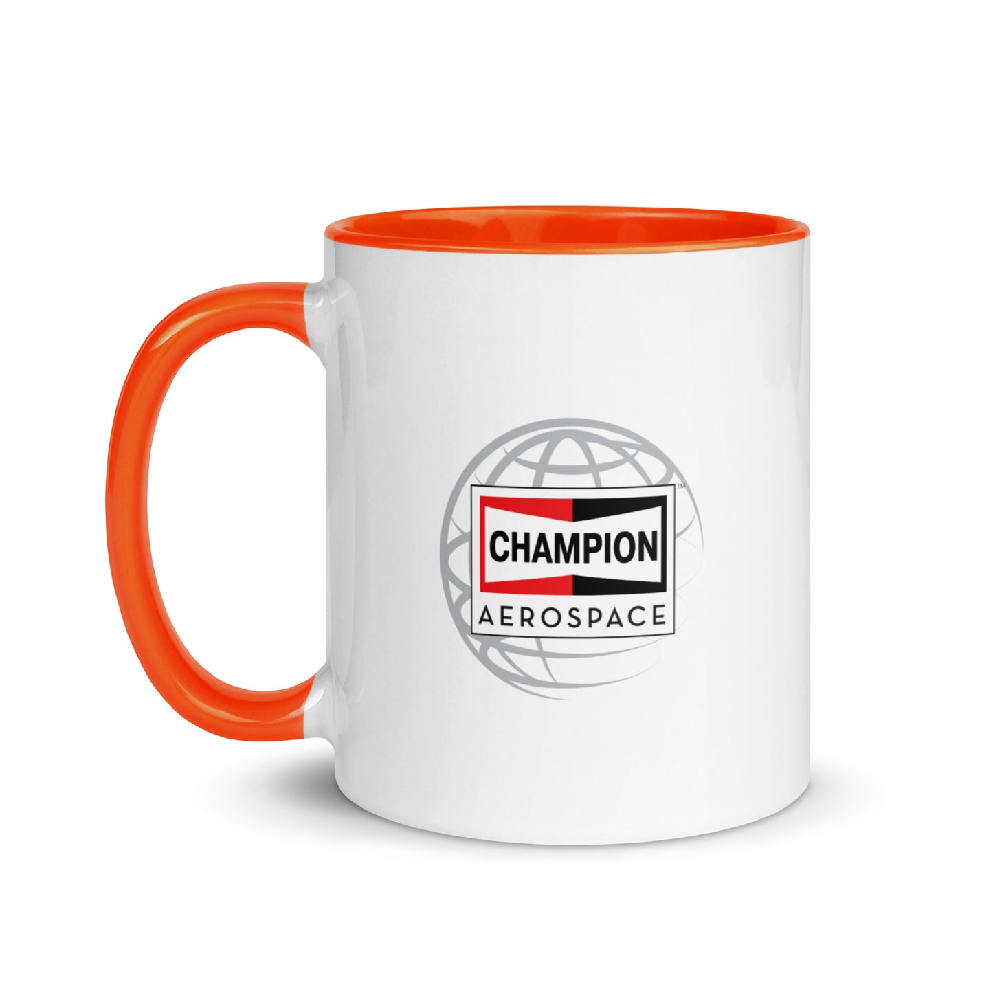 Champion Aerospace Vertical Logo Mug with Color Inside