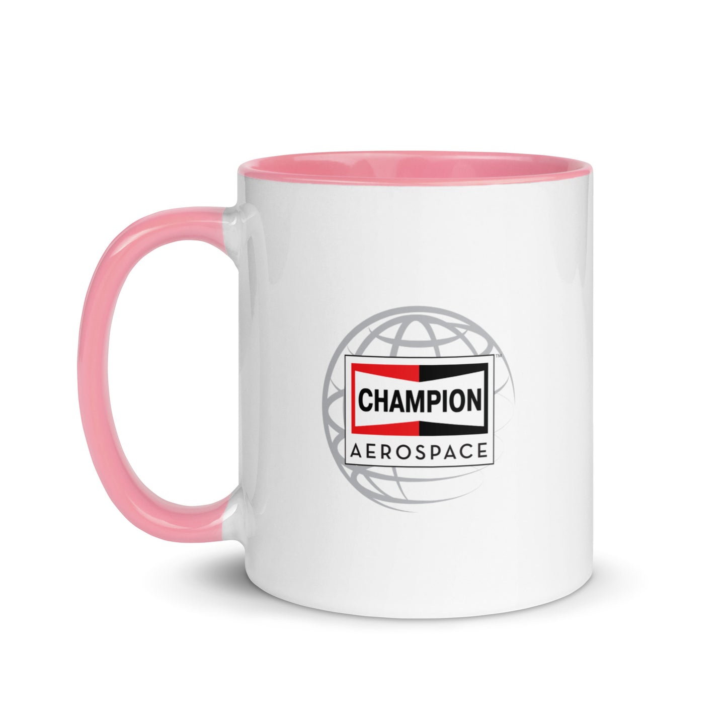 Champion Aerospace Vertical Logo Mug with Color Inside