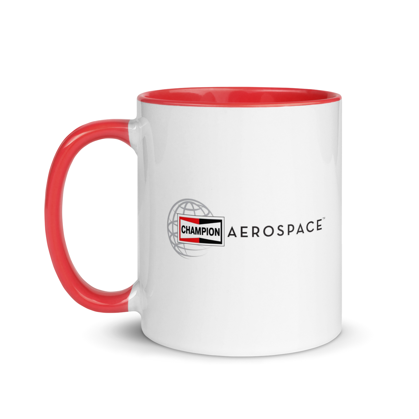 Champion Aerospace Logo Mug with Color Inside