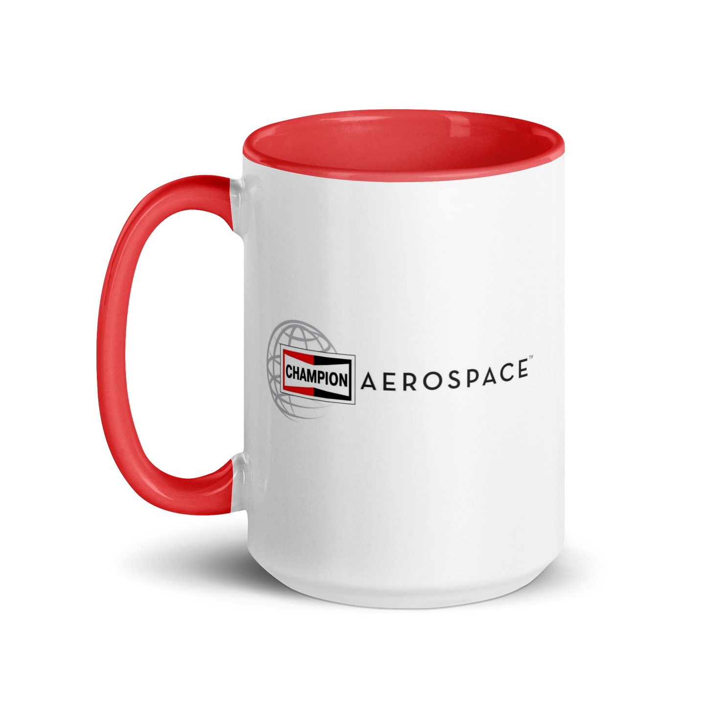 Champion Aerospace Logo Mug with Color Inside