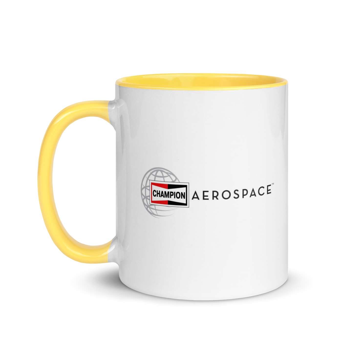 Champion Aerospace Logo Mug with Color Inside