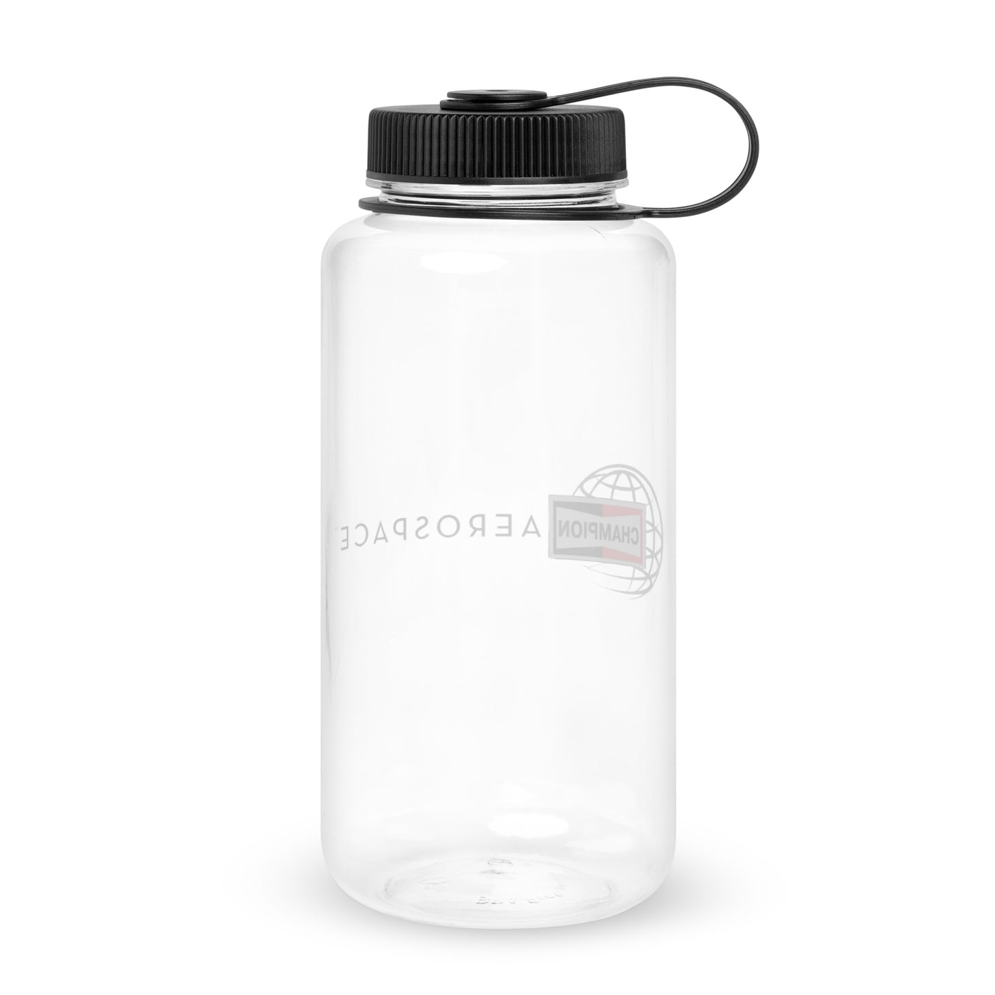 Champion Aerospace Logo Plastic Water Bottle