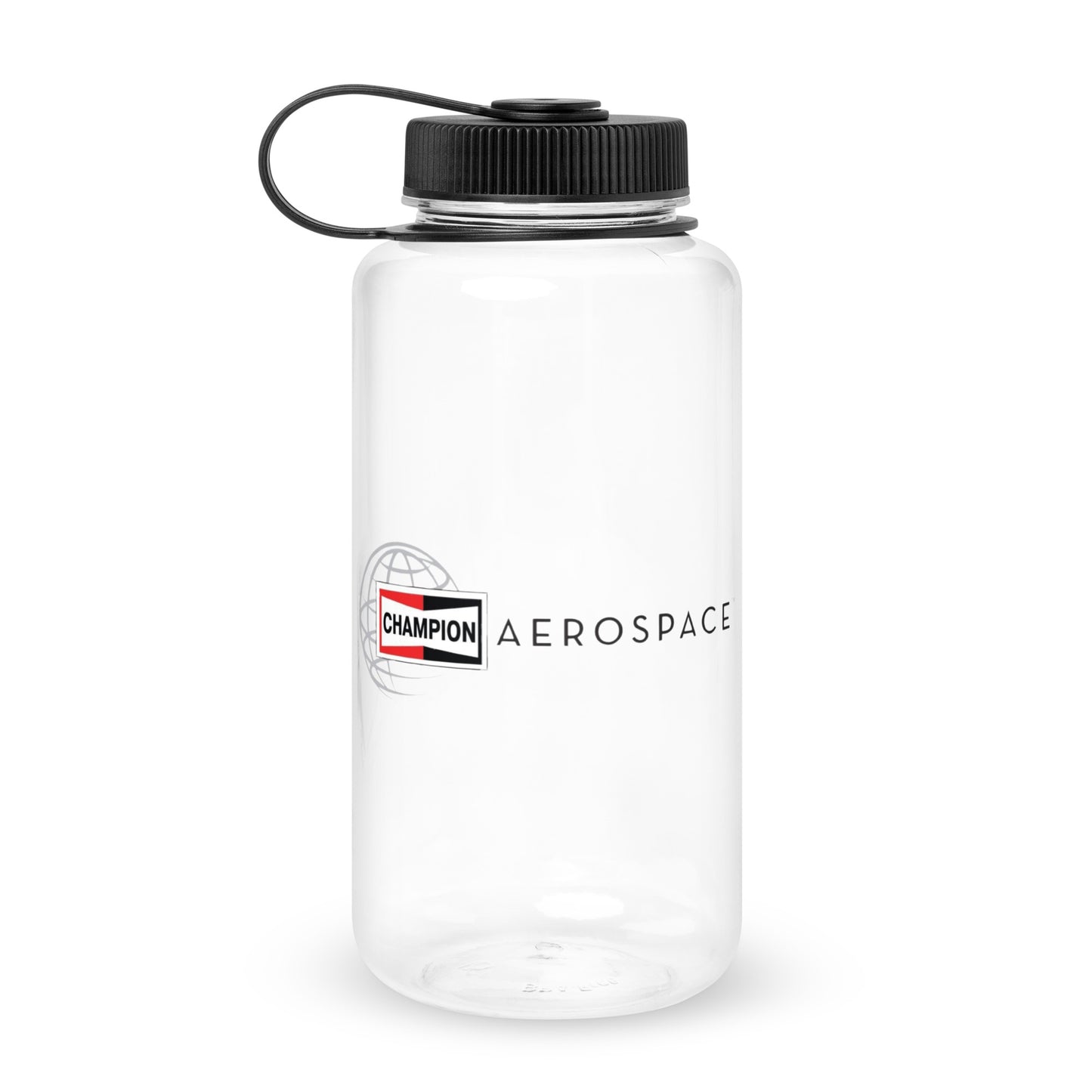 Champion Aerospace Logo Plastic Water Bottle