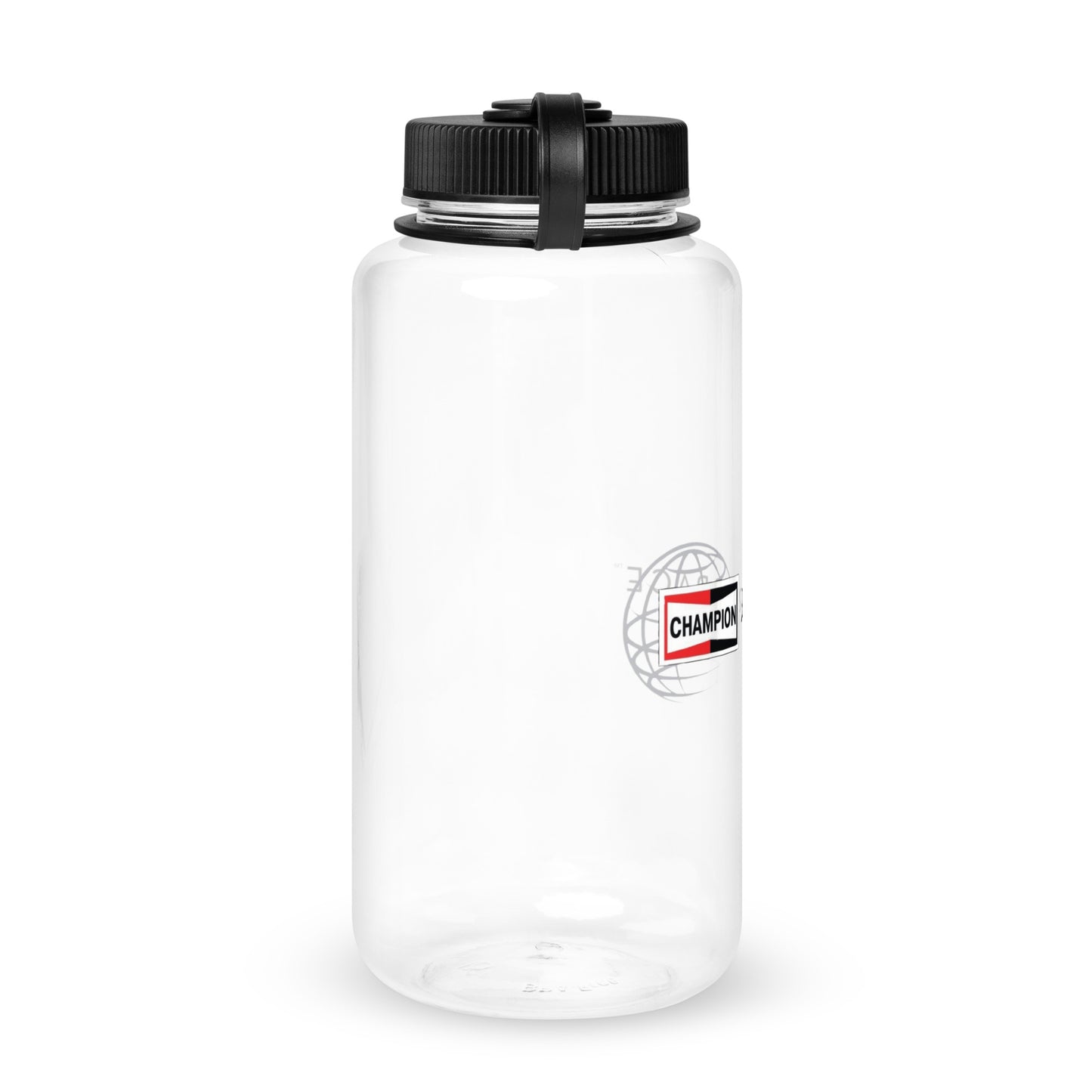 Champion Aerospace Logo Plastic Water Bottle
