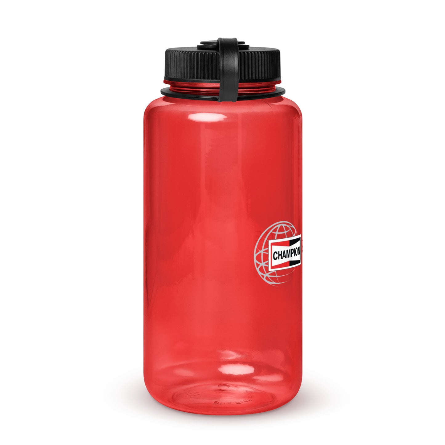 Champion Aerospace Logo Plastic Water Bottle