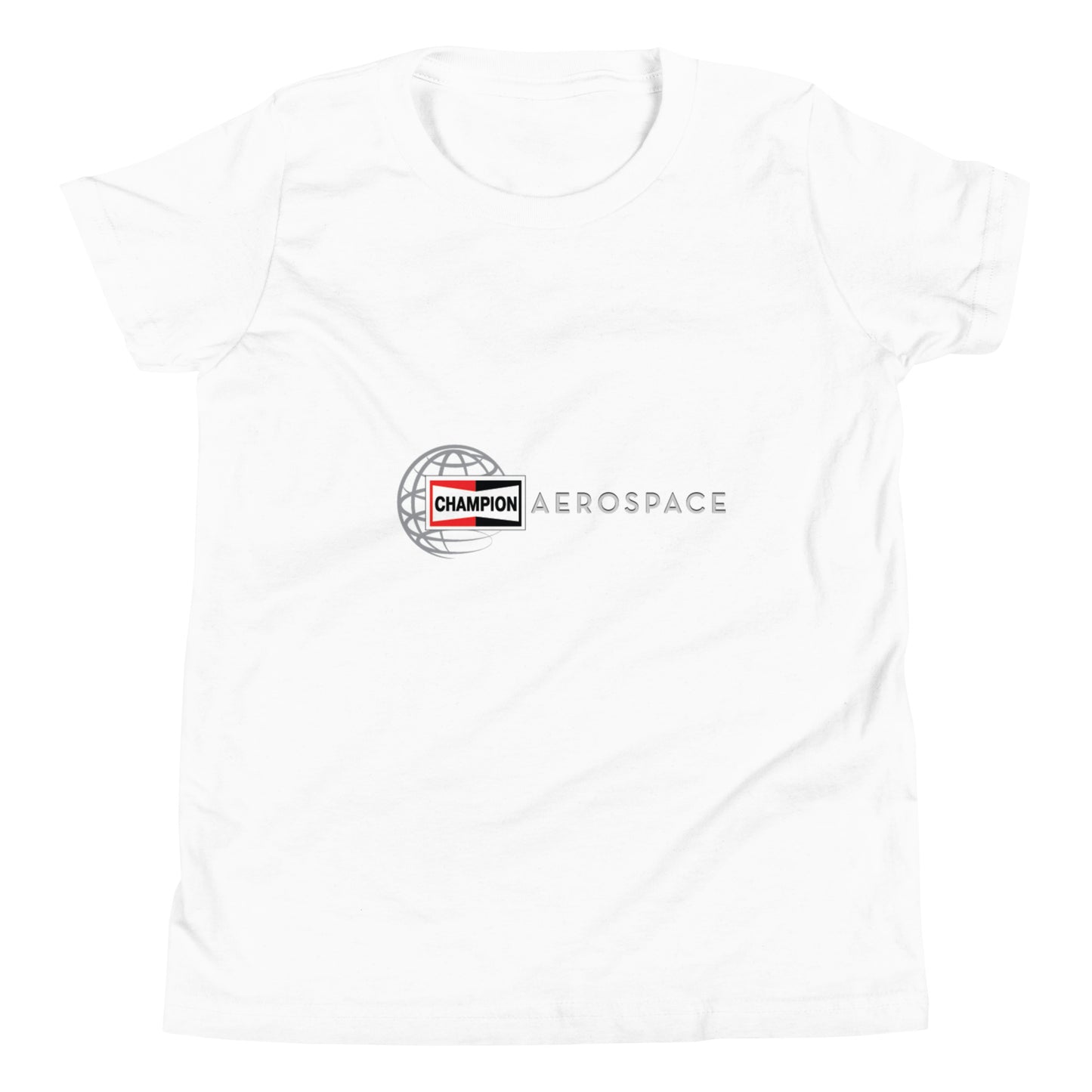 Champion Aerospace Logo Youth Short Sleeve T-Shirt
