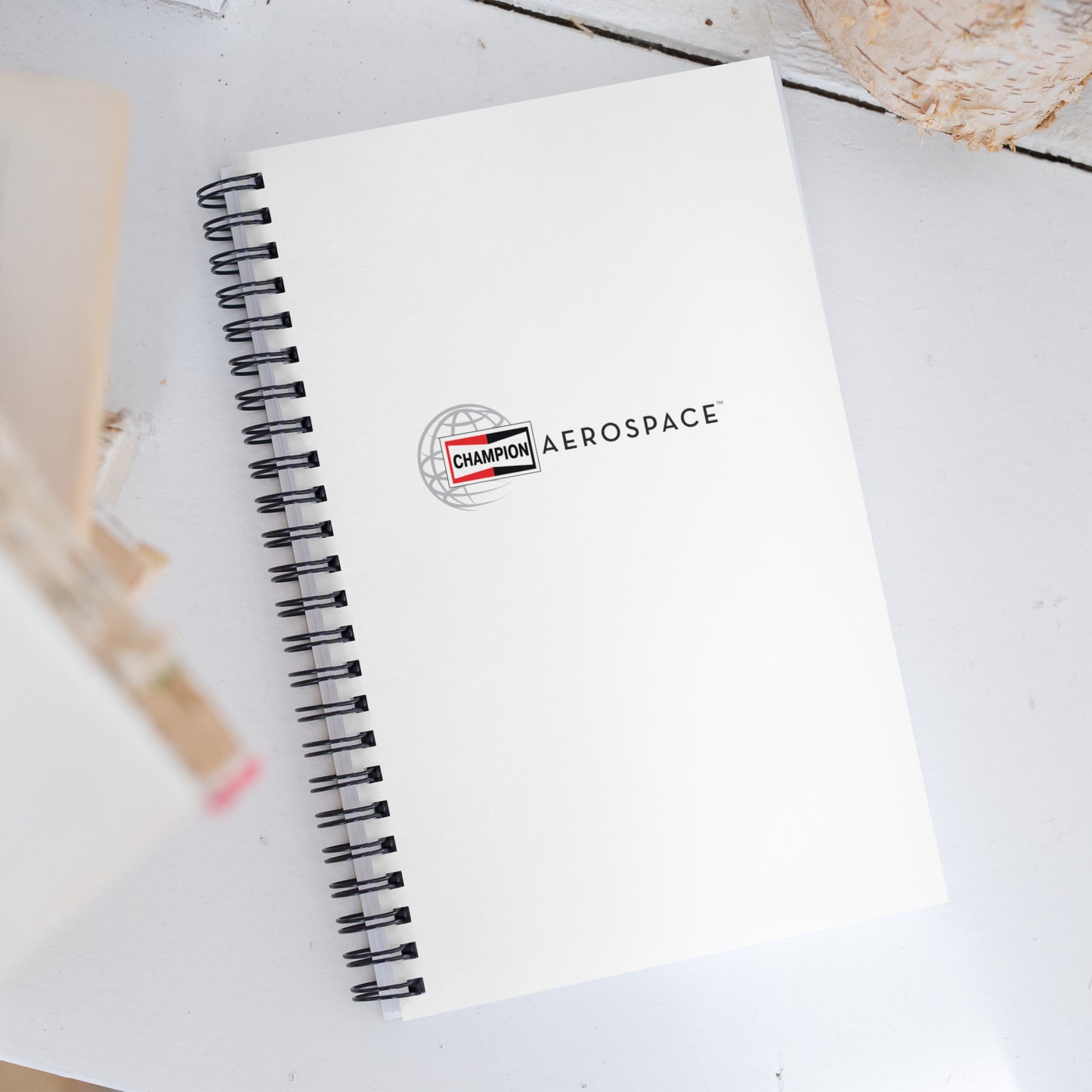 Champion Aerospace Spiral Notebook