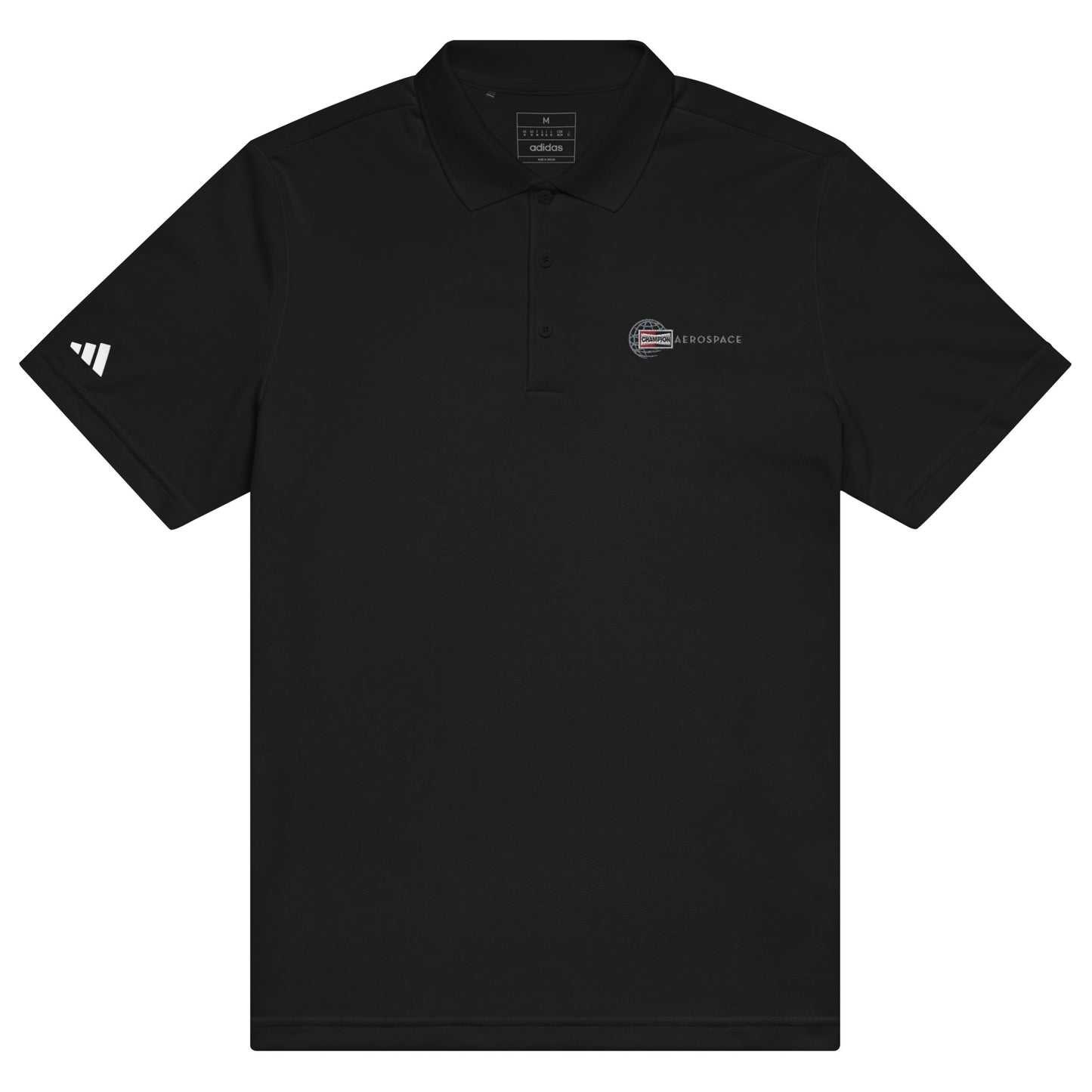 Champion Aerospace Logo Adidas Sport Polo
