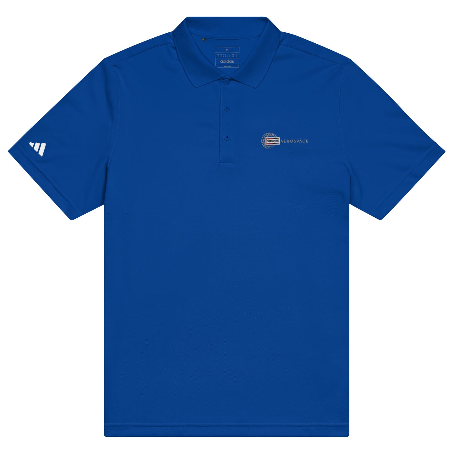 Champion Aerospace Logo Adidas Sport Polo