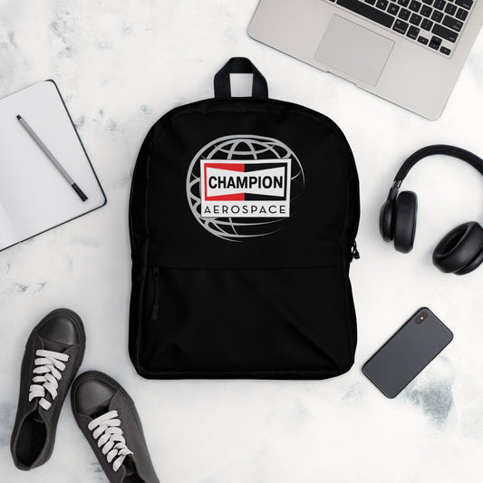 Champion Aerospace Vertical Logo Backpack