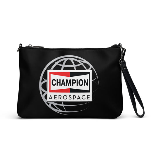 Champion Aerospace Vertical Logo Crossbody Bag