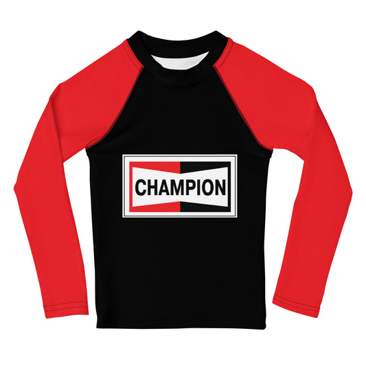 Champion Bowtie Kids Rash Guard