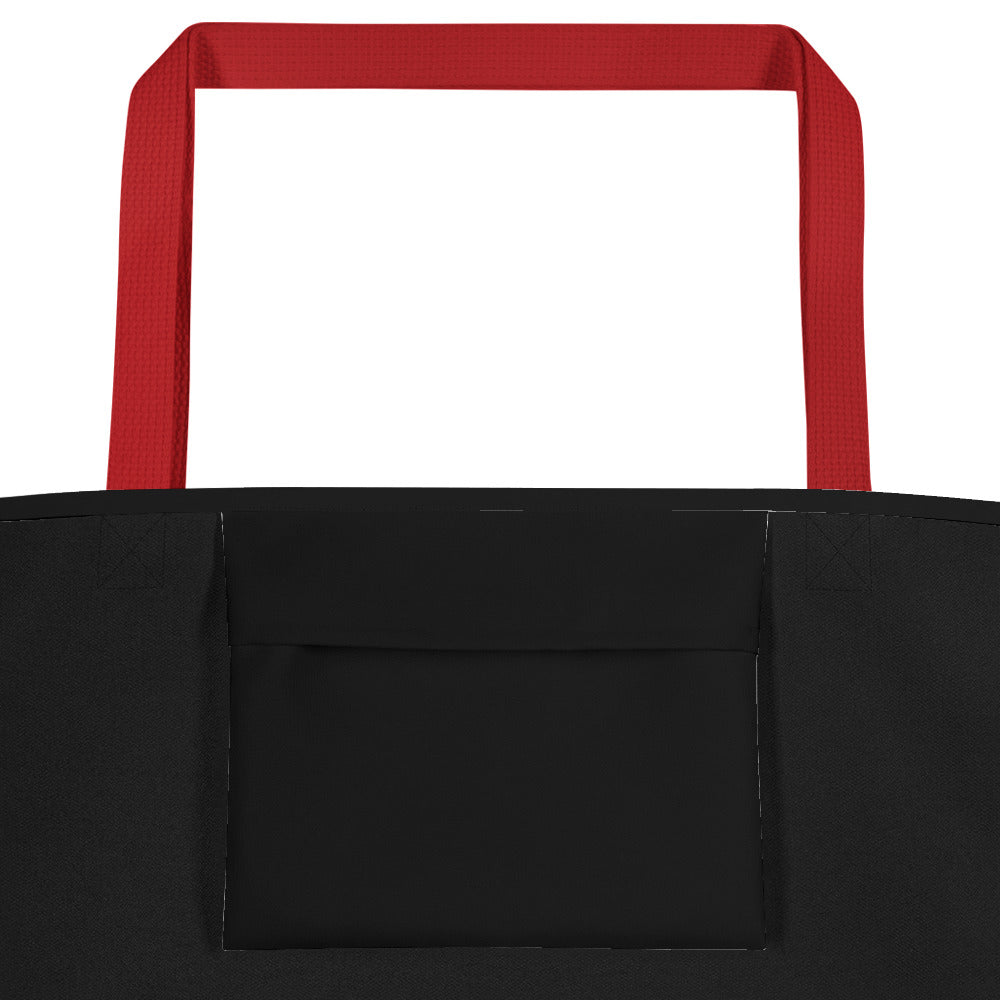 Champion Aerospace Vertical Logo Large Tote Bag