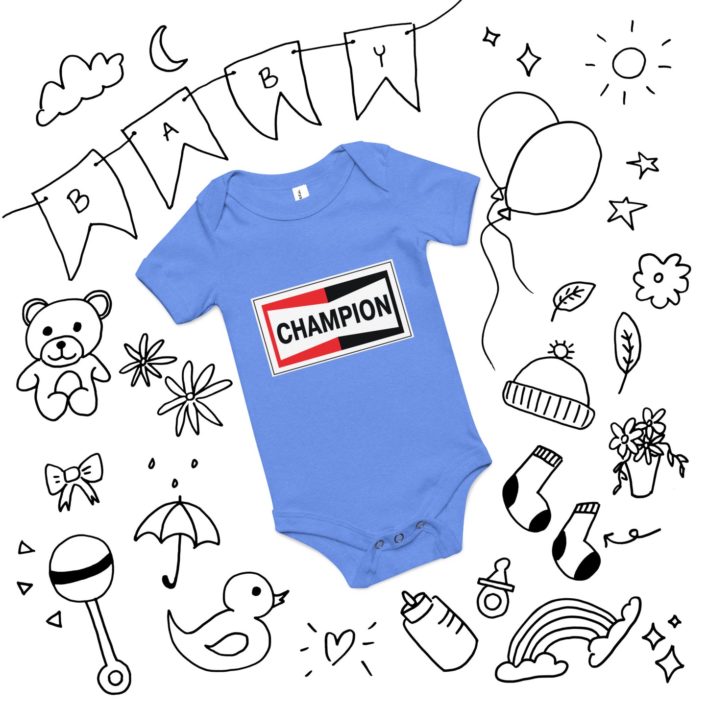 Champion Bowtie Onesie