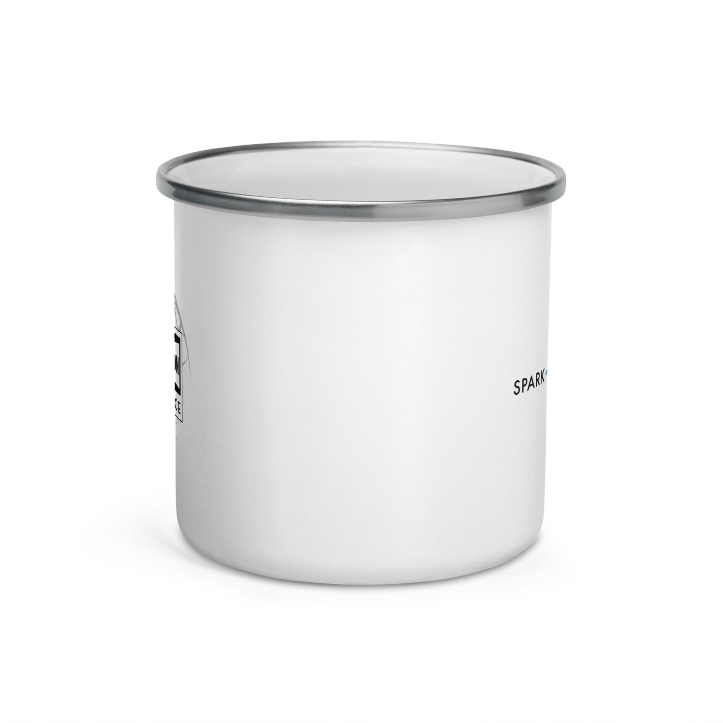 Champion Aerospace Vertical Logo Enamel Mug