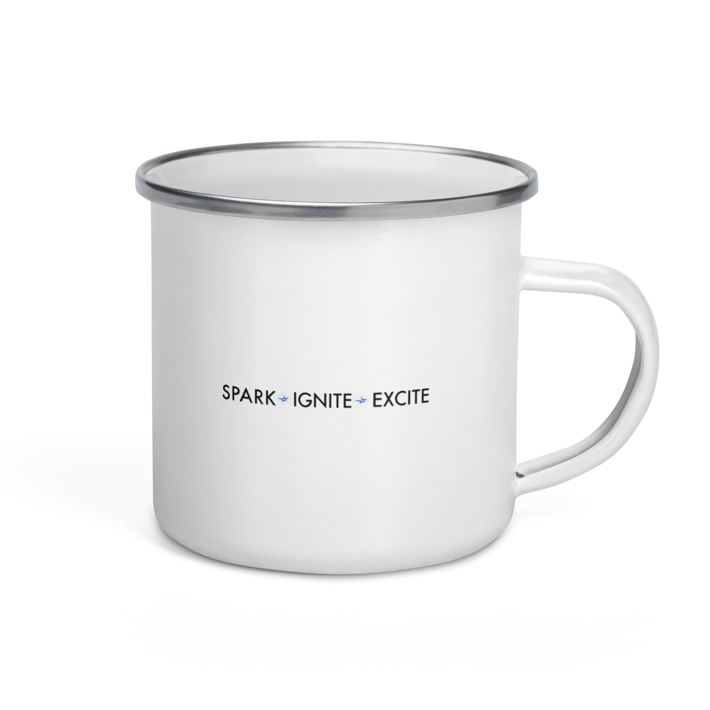 Champion Aerospace Vertical Logo Enamel Mug