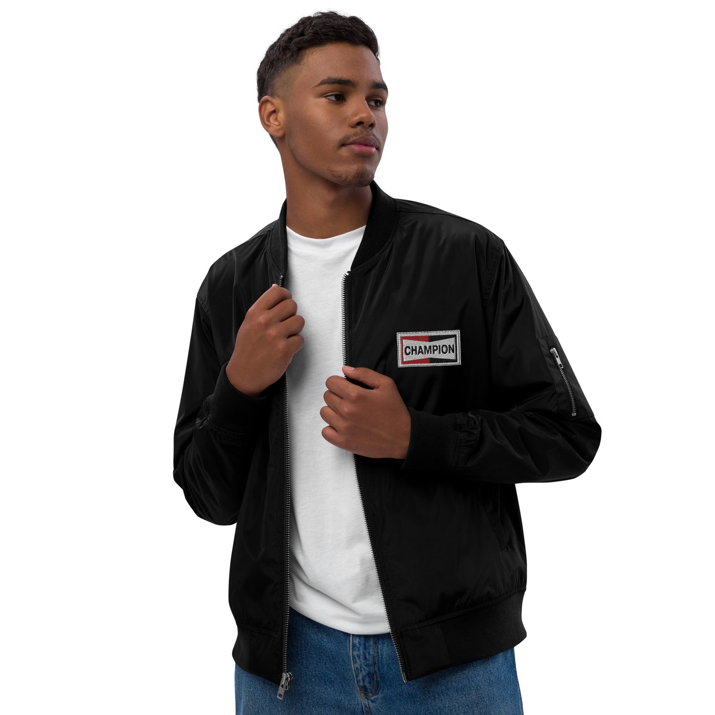 Champion Bowtie Premium Recycled Bomber Jacket