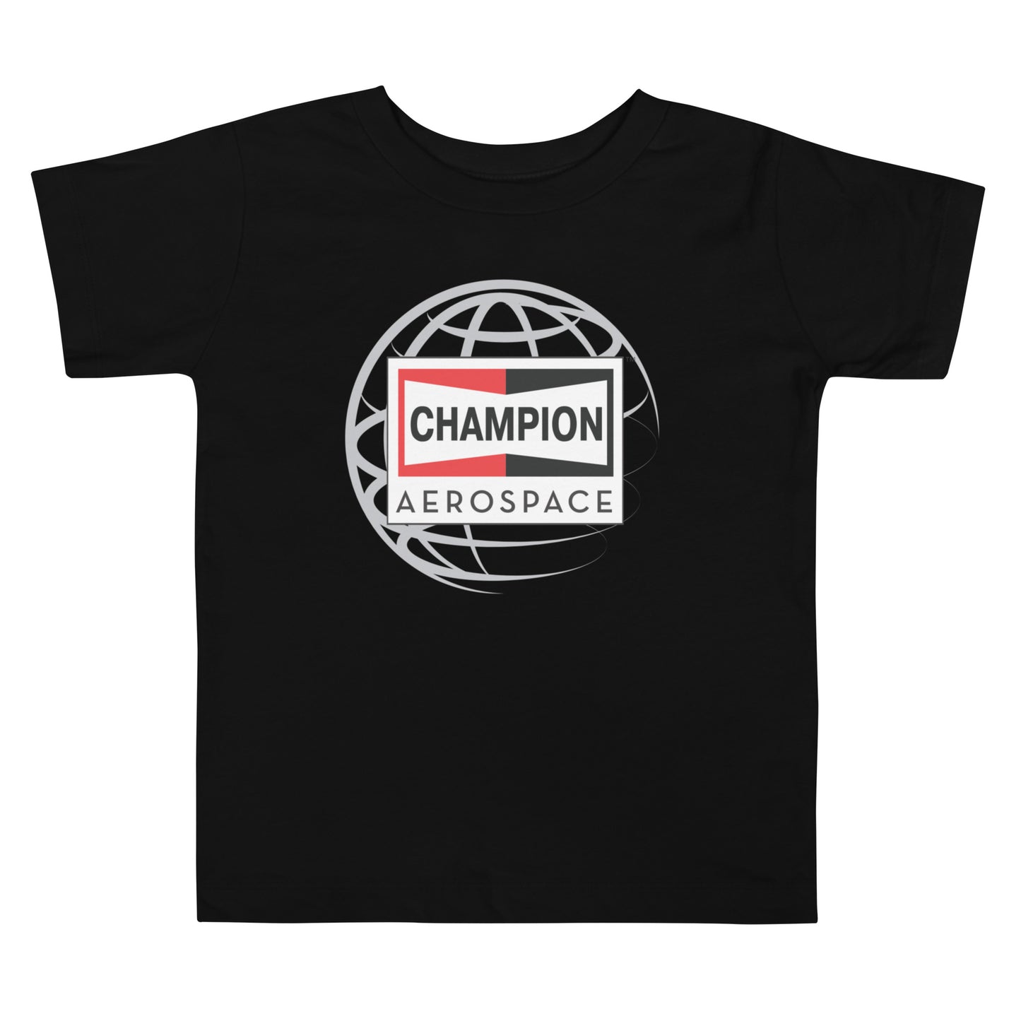 Champion Aerospace Vertical Logo Toddler Short Sleeve Tee