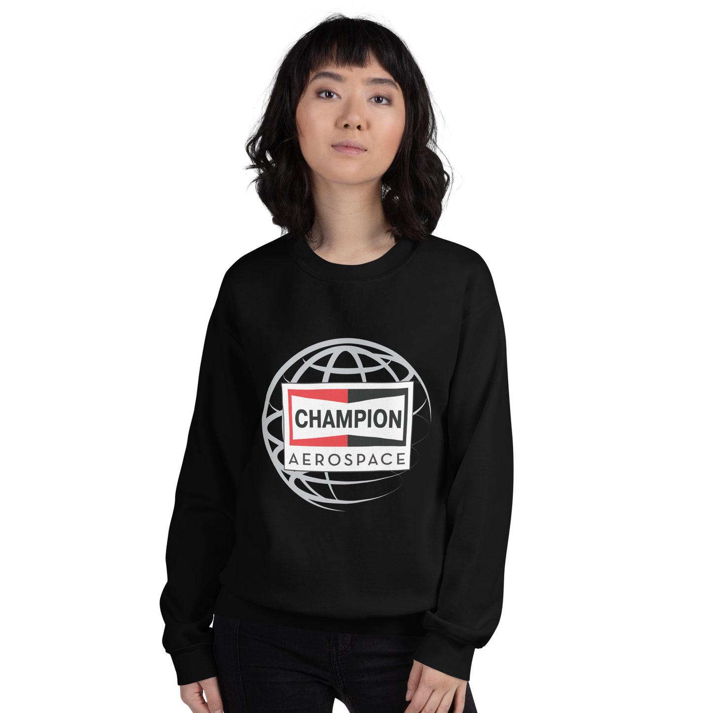Champion Aerospace Vertical Logo Sweatshirt