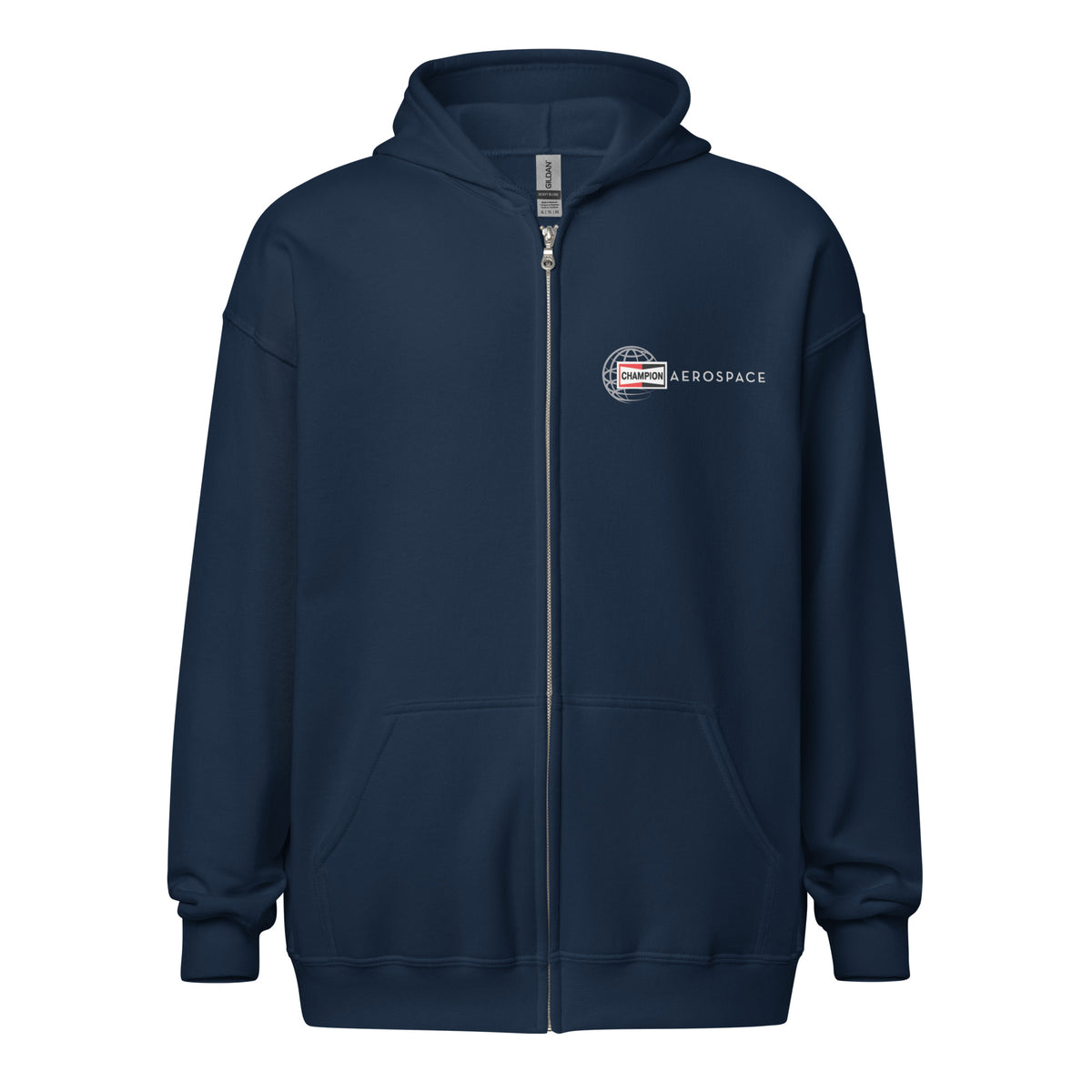 Champion Aerospace Logo Zip Hoodie – Champion AeroStore