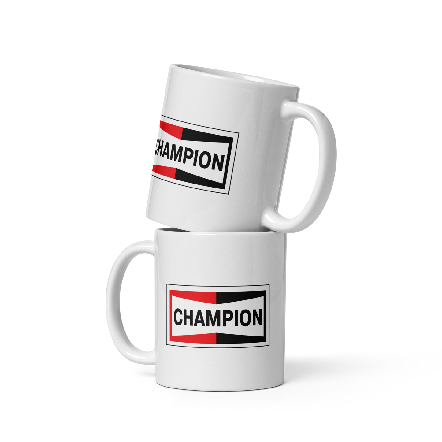 Champion Bowtie Logo Mug