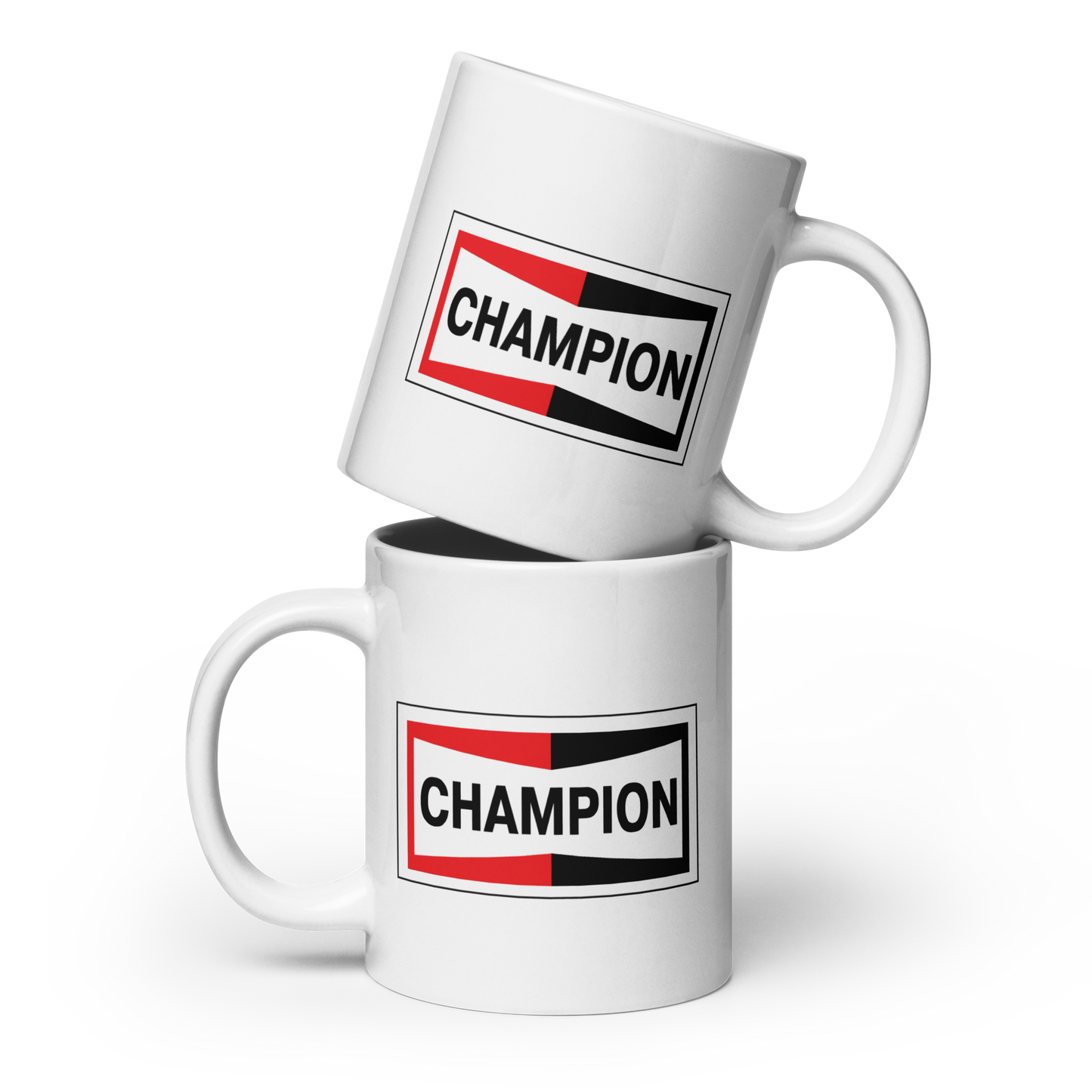 Champion Bowtie Logo Mug