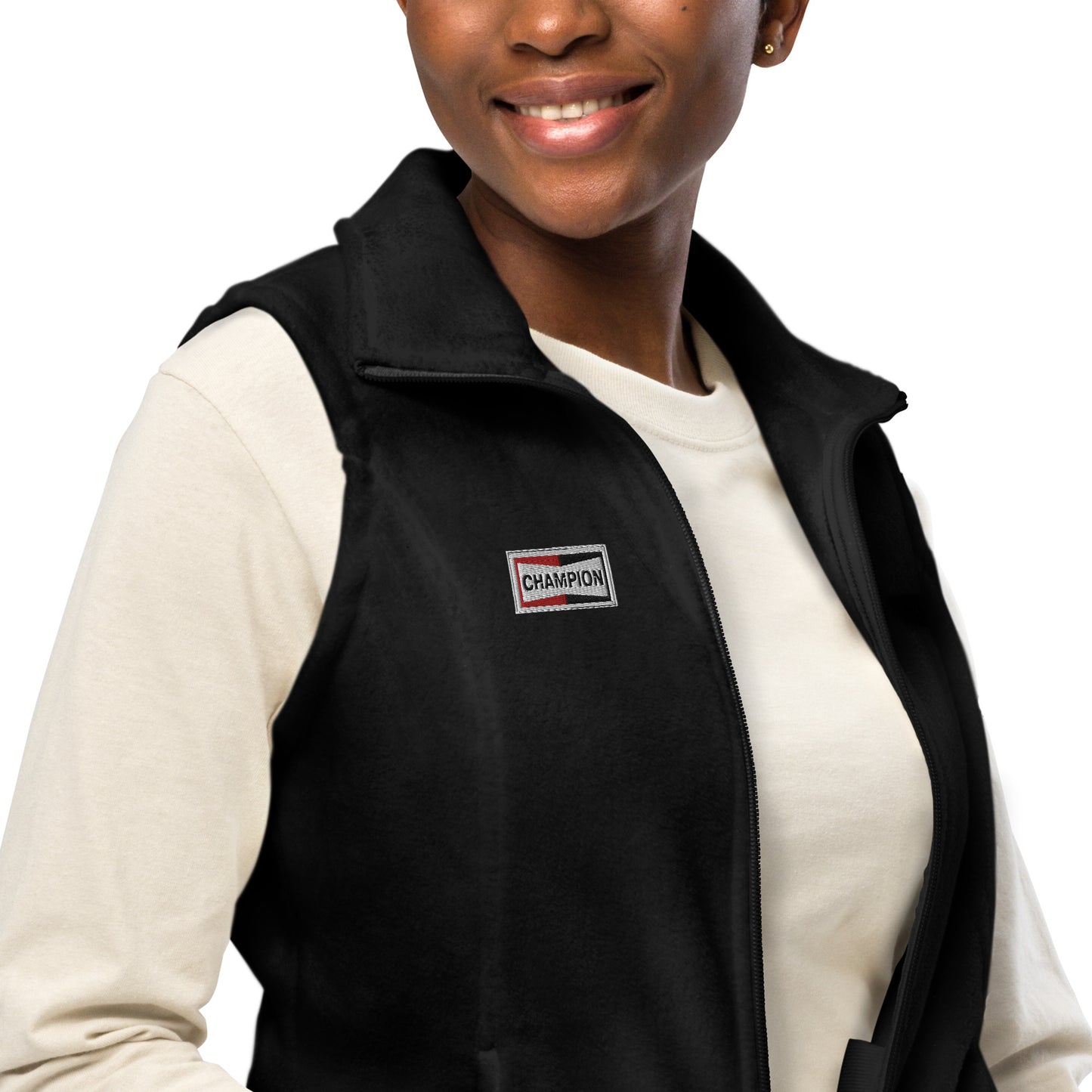 Champion Bowtie Women’s Columbia Fleece Vest