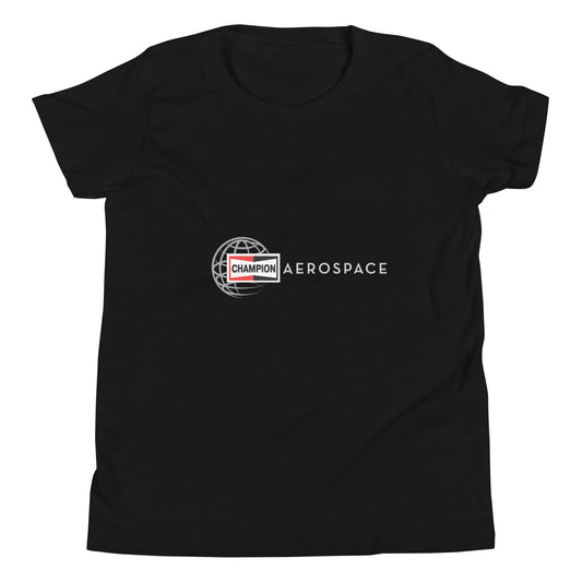 Champion Aerospace Logo Youth Short Sleeve T-Shirt
